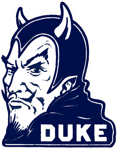 Duke Blue Devils 1941-1957 Primary Logo iron on transfers for fabric
